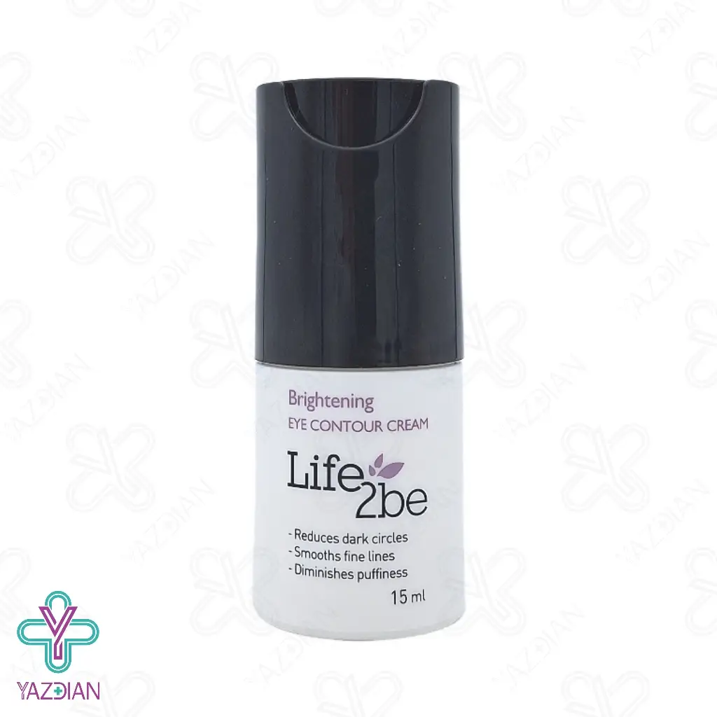 کرم روشن کننده دور چشم لایف توبی - 15 میلی لیتر