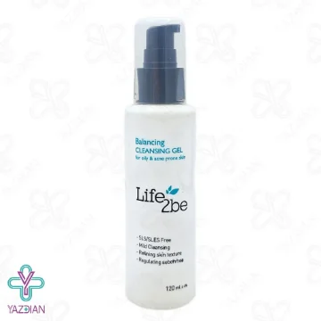 ژل شستشو صورت پوست چرب و آکنه ای لایف توبی - 120 میلی لیتر
