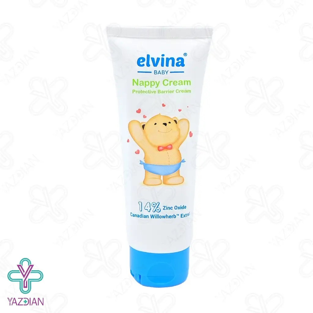  کرم محافظ پا زینک اکساید 14 درصد الوینا - 75 میلی لیتر