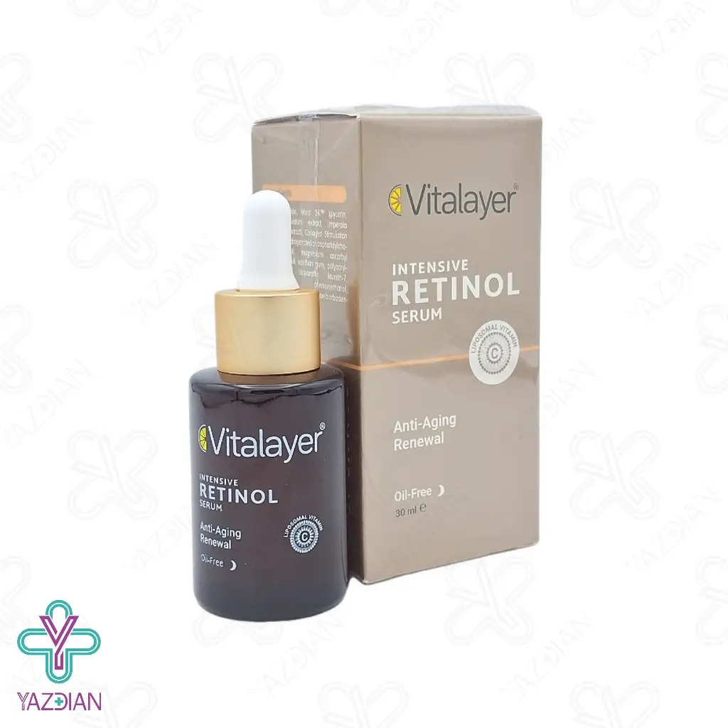 سرم ضد چروک صورت رتینول ویتالایر - 30 میلی لیتر