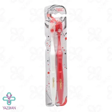 مسواک دوقلو ایزی کلین دن تک - برس متوسط