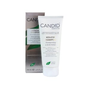 شامپو کراتینه کاندید مناسب موهای آسیب دیده و کراتینه - 200 میلی لیتر