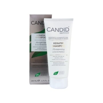 شامپو کراتینه کاندید مناسب موهای آسیب دیده و کراتینه - 200 میلی لیتر