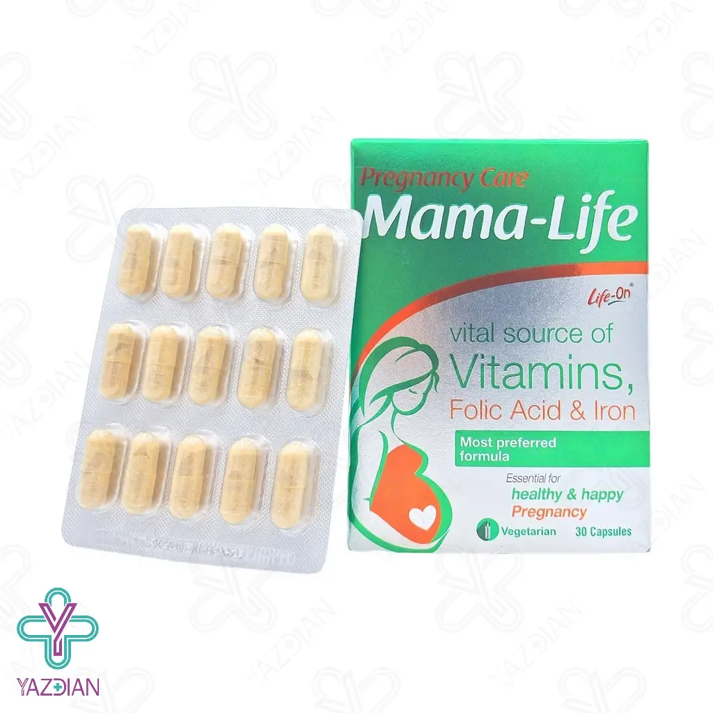کپسول مولتی ویتامین پریناتال ماما لایف لایف آن - 30 عددی