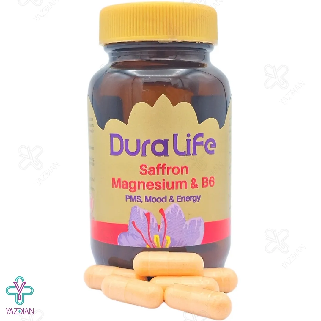 کپسول سافرون منیزیم ب 6 دورالایف فاران شیمی - 60 عددی