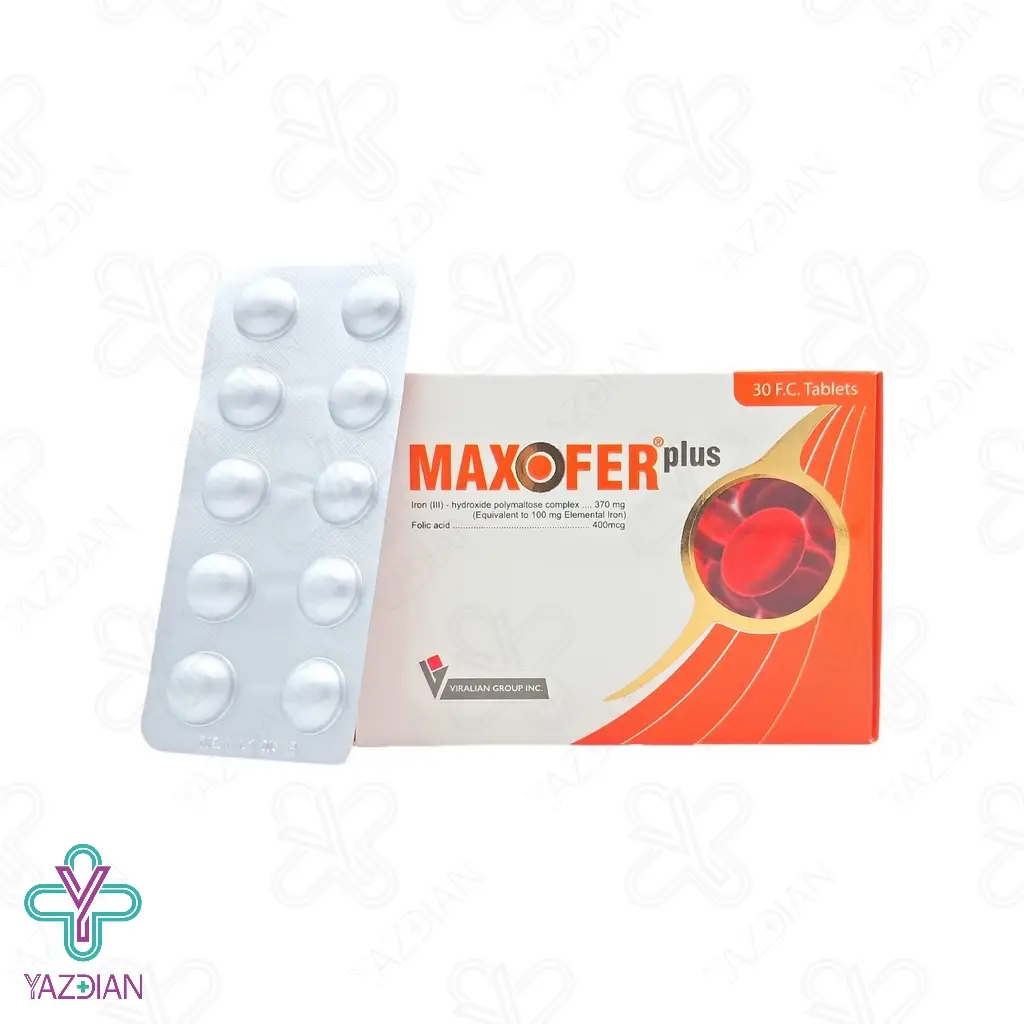 قرص آهن مکسوفر پلاس ویرالیان گروه - 30 عددی 