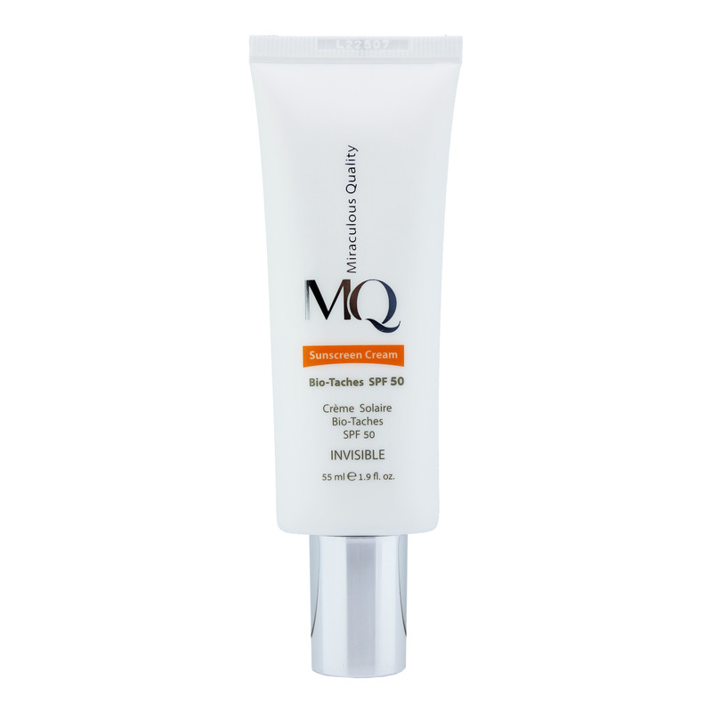 تصویر  کرم ضد آفتاب و ضد لک SPF 50 ام کیو MQ مدل بایوتچ - بی رنگ