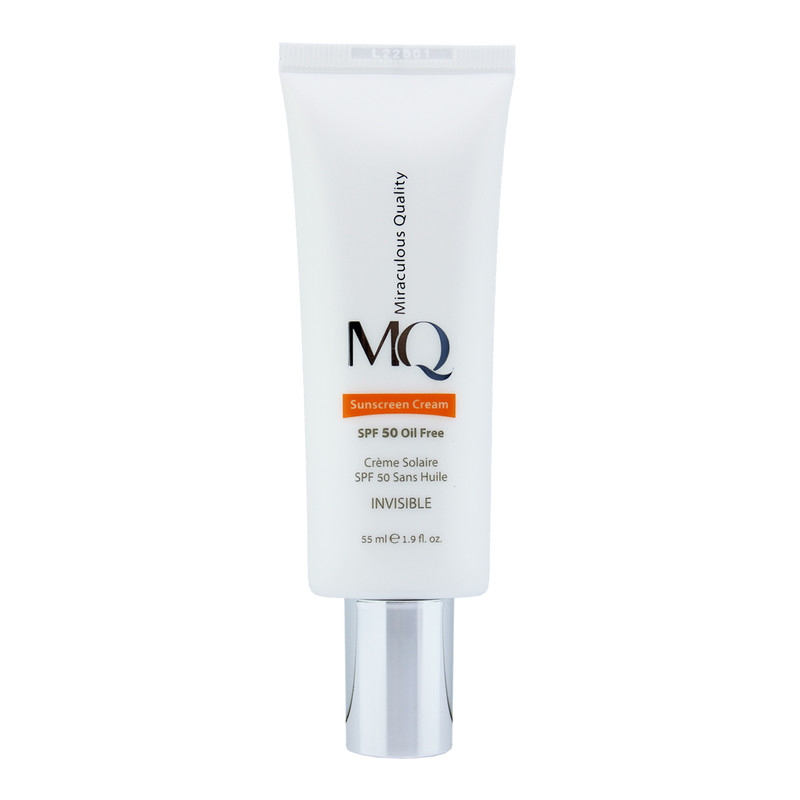 تصویر  کرم ضد آفتاب فاقد چربی SPF 50 ام کیو MQ - بی رنگ