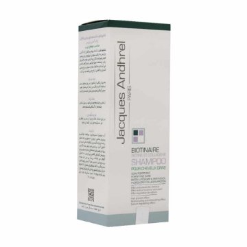 تصویر  شامپو تقویت کننده بیوتین و کلاژن ژاک اندرل مناسب پوست چرب - 200 میلی لیتر