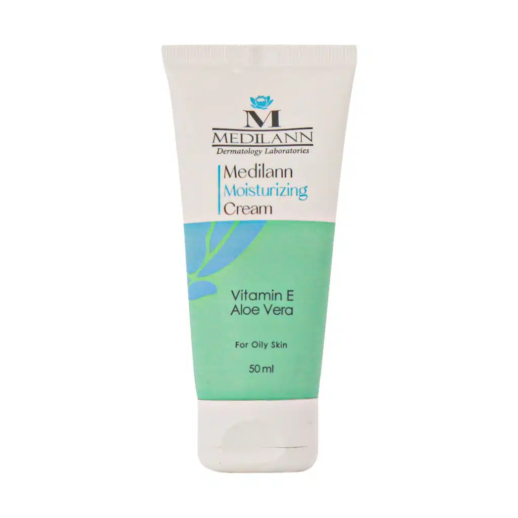 تصویر  کرم مرطوب کننده پوست چرب مدیلن - 50 میلی لیتر