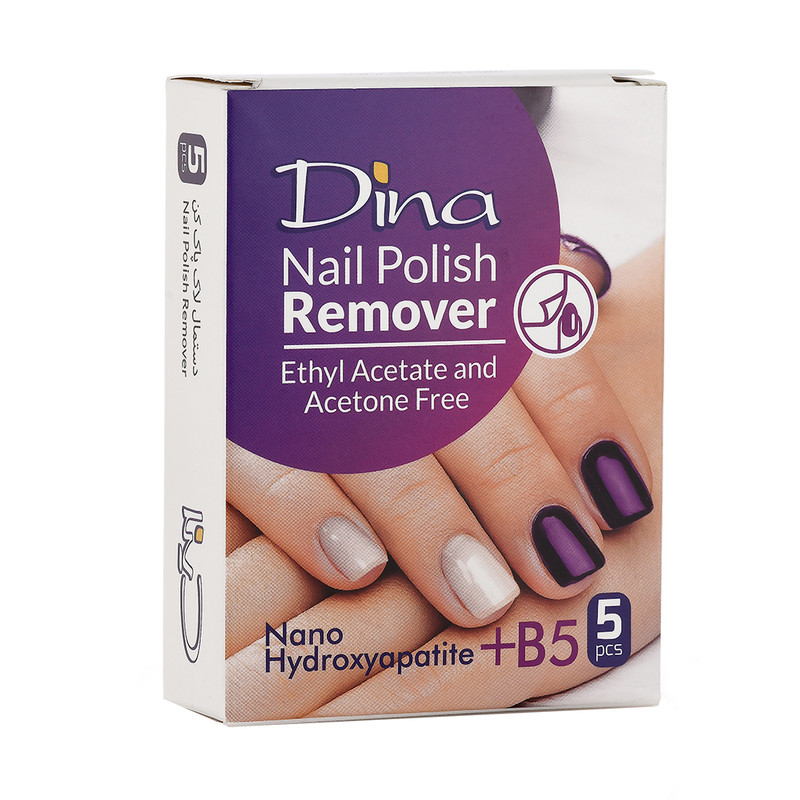 تصویر  پد لاک پاک کن - 5 عددی