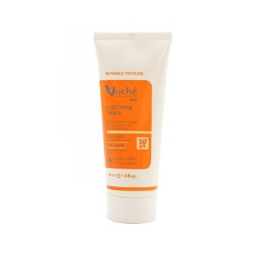 تصویر  کرم ضد آفتاب فاقدچربی SPF50 وچه مناسب پوست چرب - بی رنگ