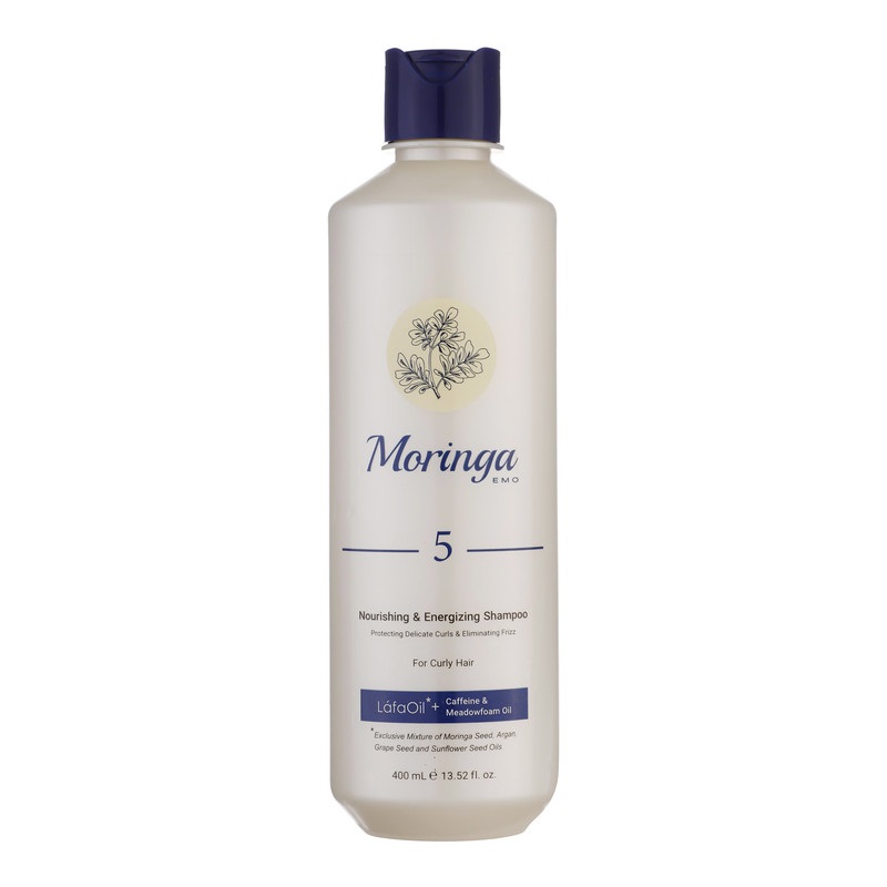 تصویر  شامپو مغذی و انرژی بخش موی فر مورینگا - 400 میلی لیتر