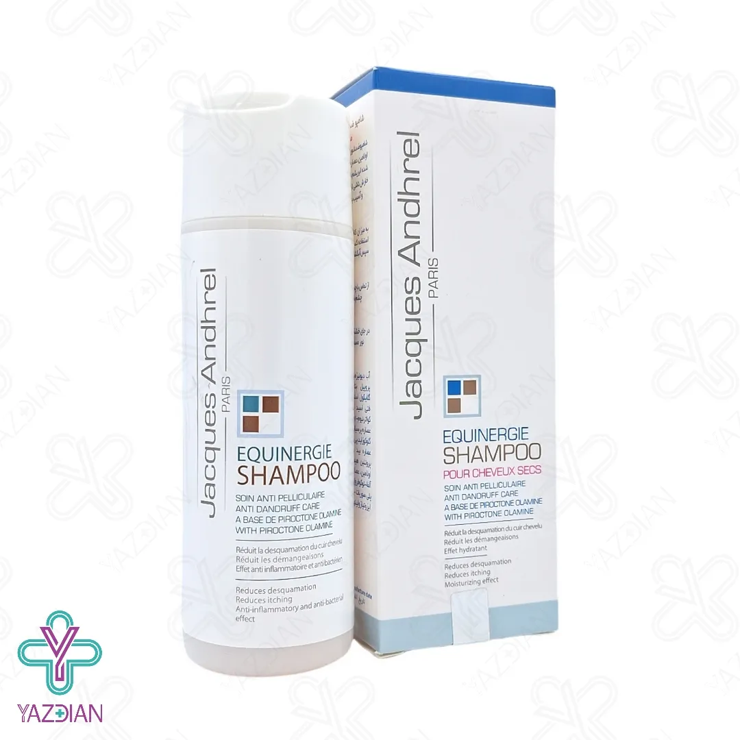 شامپو ضد شوره موهای خشک ژاک آندرل - 200 میلی لیتر
