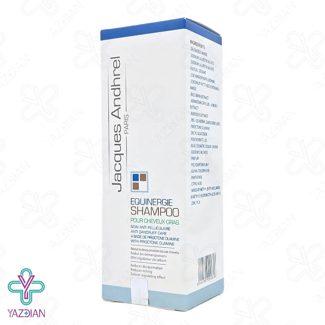 شامپو ضد شوره موهای چرب ژاک آندرل - 200 میلی لیتر