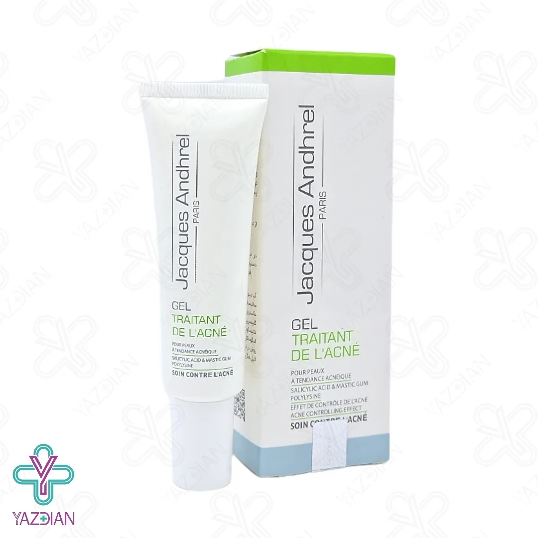 ژل ضد جوش ژاک آندرل - 30 میلی لیتر