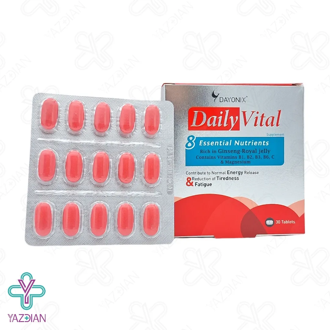قرص مولتی ویتامین دیلی ویتال دایونیکس فارما - 30 عددی
