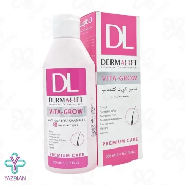 شامپو تقویت کننده موهای چرب درمالیفت - 200 میلی لیتر