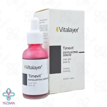 سرم لایه بردار قوی AHA تایم ویت ویتالیر - 30 میلی لیتر