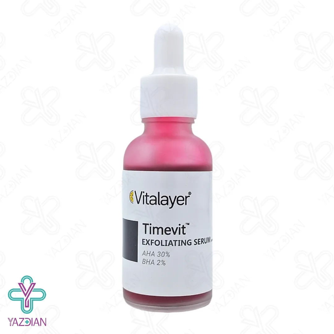 سرم لایه بردار قوی AHA تایم ویت ویتالیر - 30 میلی لیتر