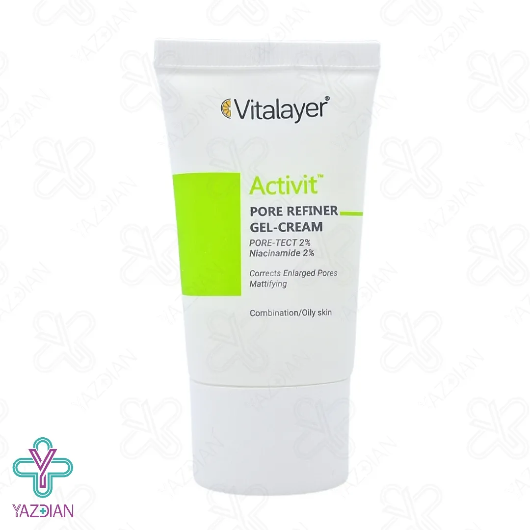 ژل کرم جمع کننده منافذ باز پوست اکتی ویت ویتالیر - 30 میلی لیتر