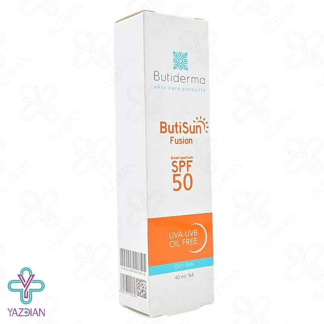 ضد آفتاب فیوژن SPF50 فاقد چربی بیوتی درما – بی رنگ	