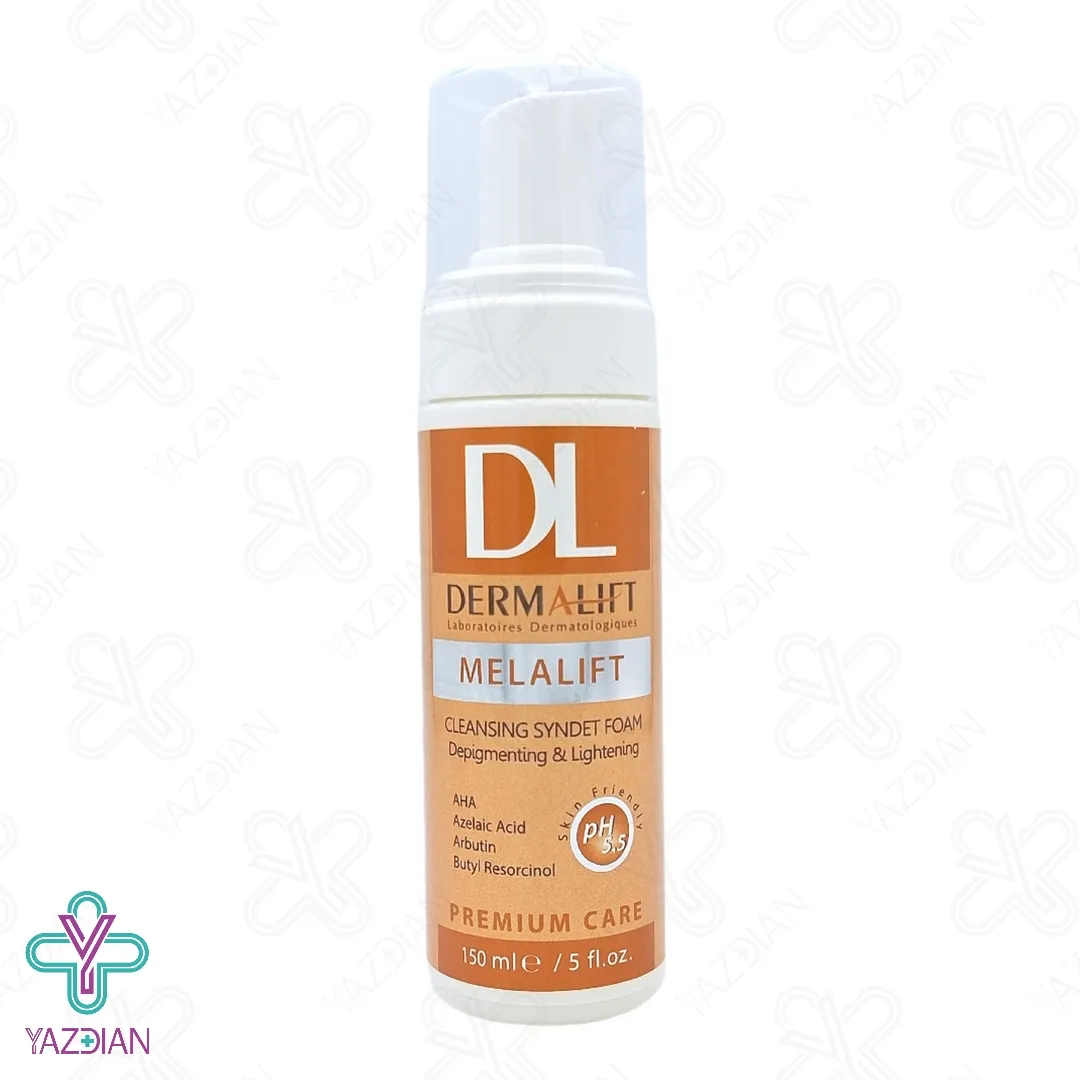 فوم شستشوی صورت روشن کننده و ضدلک ملالیفت درمالیفت - 150 میلی لیتر	