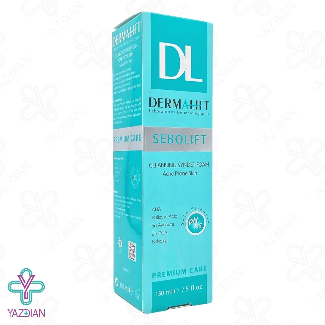 فوم شستشوی صورت پوست چرب سبولیفت درمالیفت - 150 میلی لیتر	