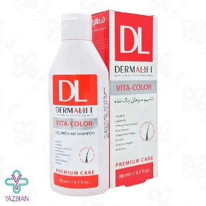 شامپو موهای رنگ شده درمالیفت - 200 میلی لیتر	