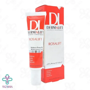 کرم مرطوب کننده و ضد قرمزی پوست حساس رزالیفت درمالیفت - 30 میلی لیتر