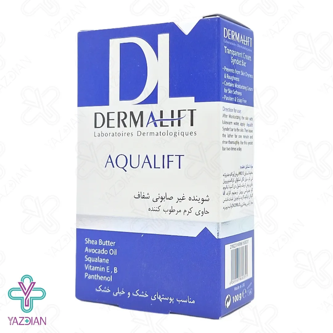 پن شفاف کرم دار آکوالیفت درمالیفت پوست های خشک و خیلی خشک - 100 گرم