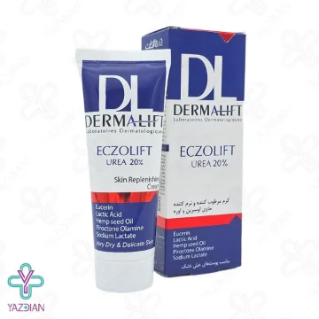 کرم مرطوب کننده و نرم کننده حاوی اوسرین و اوره %20 درمالیفت - 40 میلی لیتر	