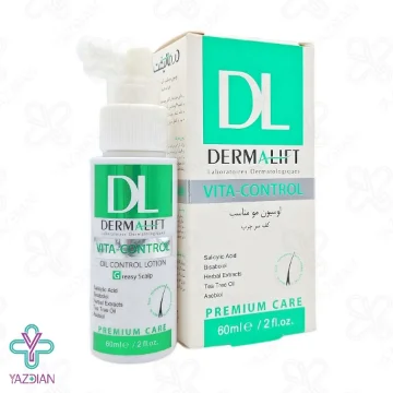 لوسیون متعادل کننده چربی کف سر ویتا کنترل درمالیفت - 60 میلی لیتر	