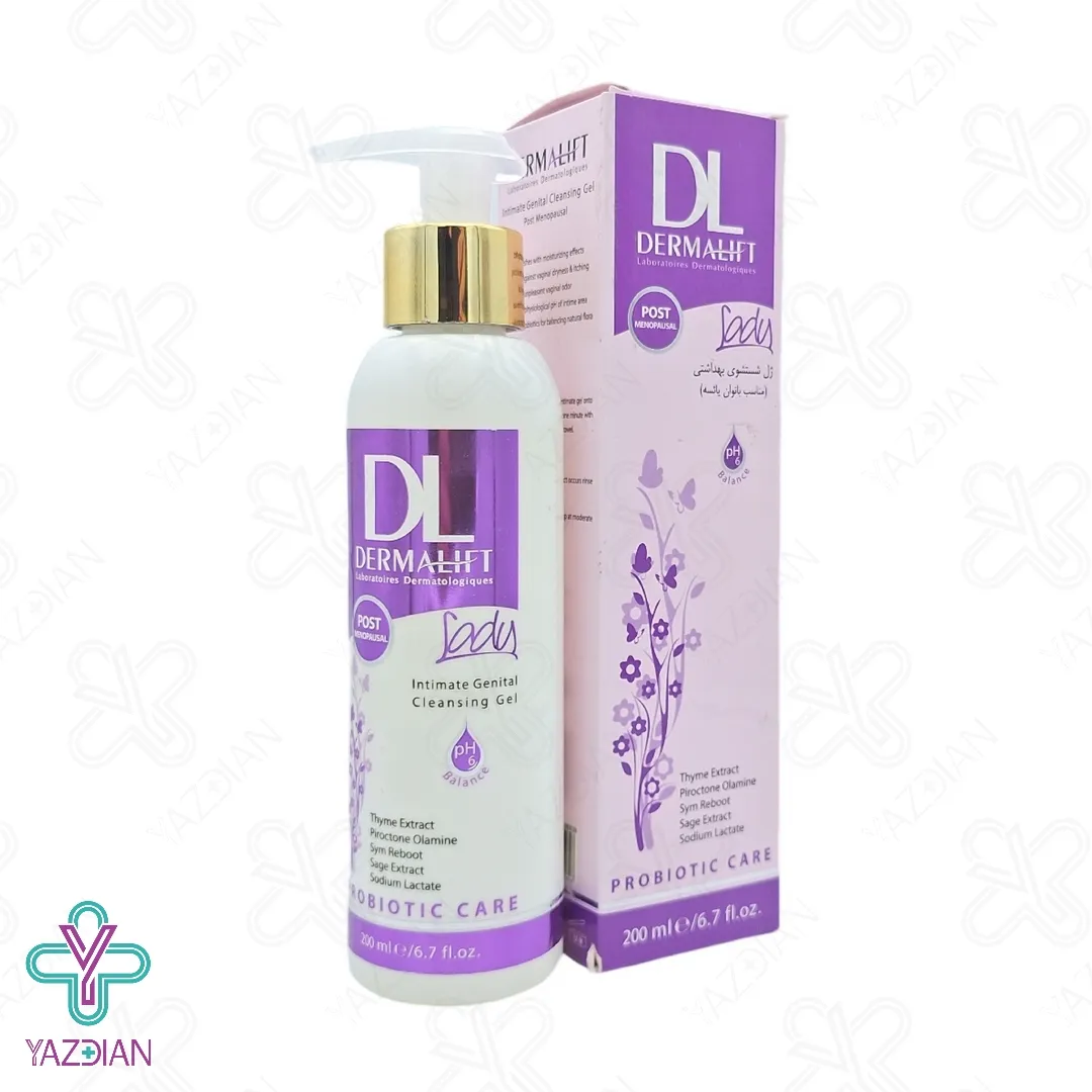 ژل بهداشتی بانوان یائسه درمالیفت - 200 میلی لیتر