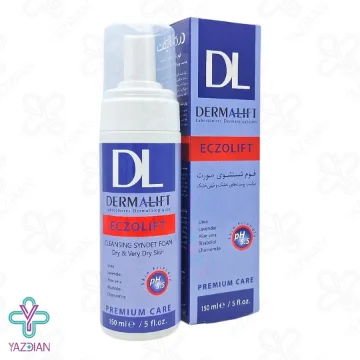 فوم شستشو پوست خشک و خیلی خشک اگزولیفت درمالیفت - 150 میلی لیتر	