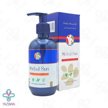 ژل گیاهی تسکین دهنده و خنک کننده هربال سان - 250 گرم