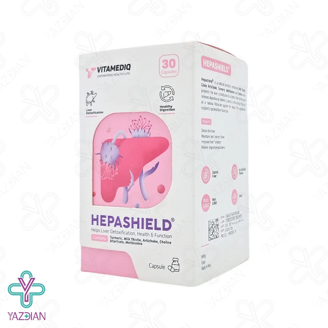 کپسول کبد هپاشیلد ویتامدیک - 30 عددی	