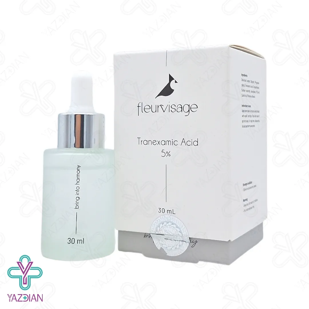 سرم روشن کننده ترانگزامیک اسید 5 درصد فلورویساژ - 30 میلی لیتر