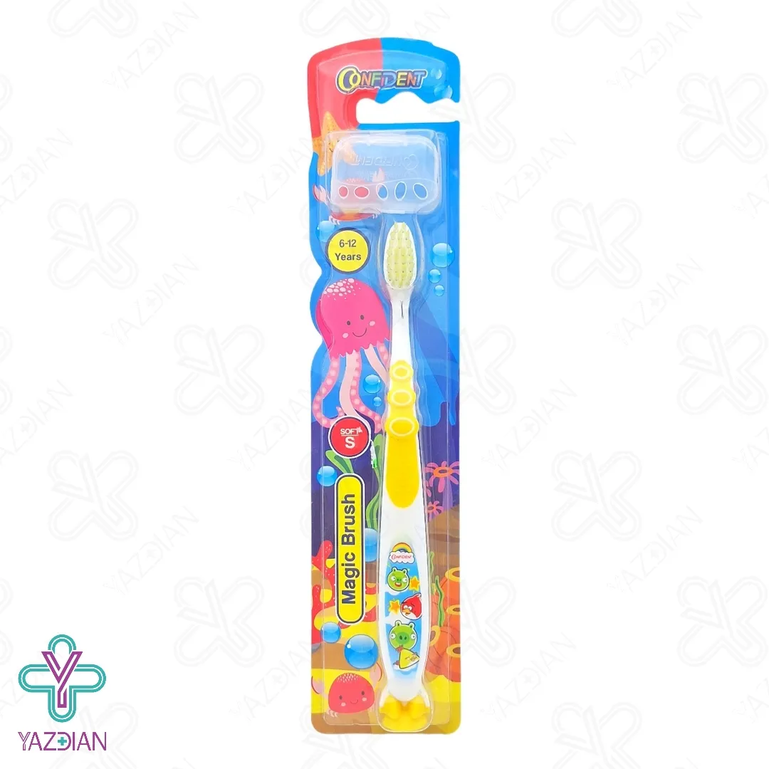 مسواک کودکان کانفیدنت مناسب 6-12 سال