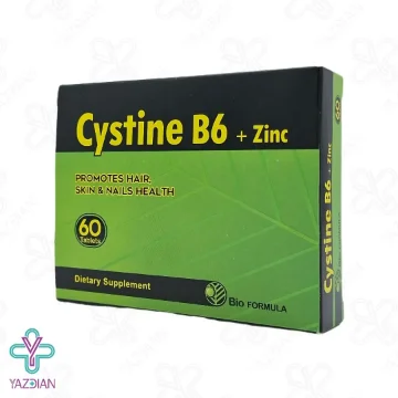 قرص سیستین ب6 زینک بایو فورمولا نوتریشن - 60 عددی	