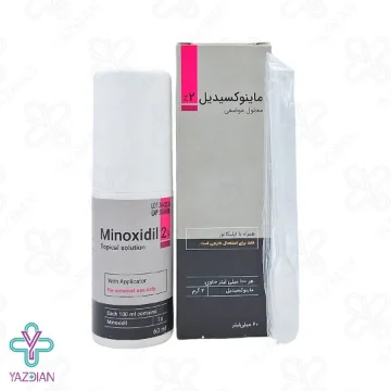محلول تقویت مو ماینوکسیدیل 2 درصد کیمیا کالا رازی - 60 میلی لیتر	