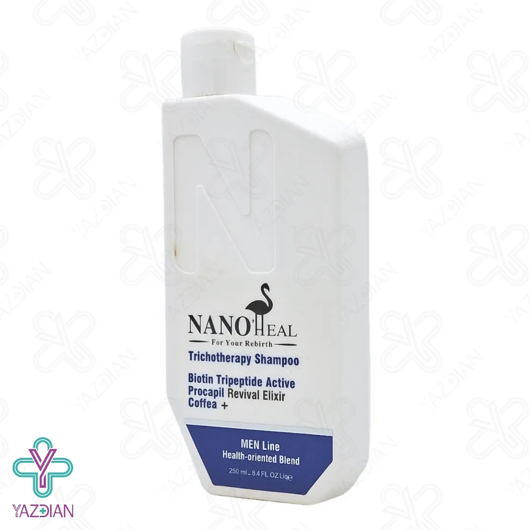 شامپو تقویت کننده و ضد ریزش مو آقایان نانوهیل - 250 میلی لیتر	