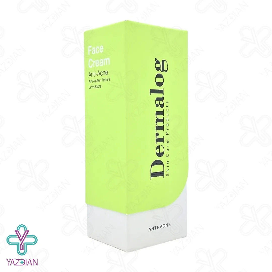 کرم کنترل کننده چربی و ضد جوش درمالوگ - 50 میلی لیتر	