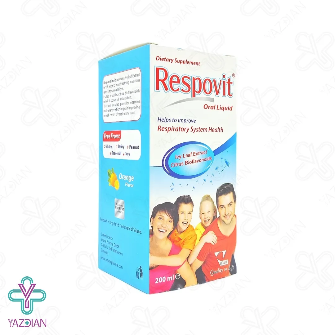 شربت تقویت سیستم ایمنی رسپوویت ویتان - 200 میلی لیتر