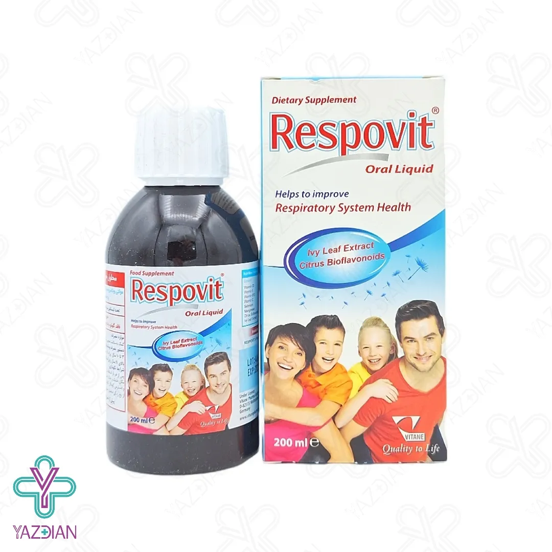 شربت تقویت سیستم ایمنی رسپوویت ویتان - 200 میلی لیتر