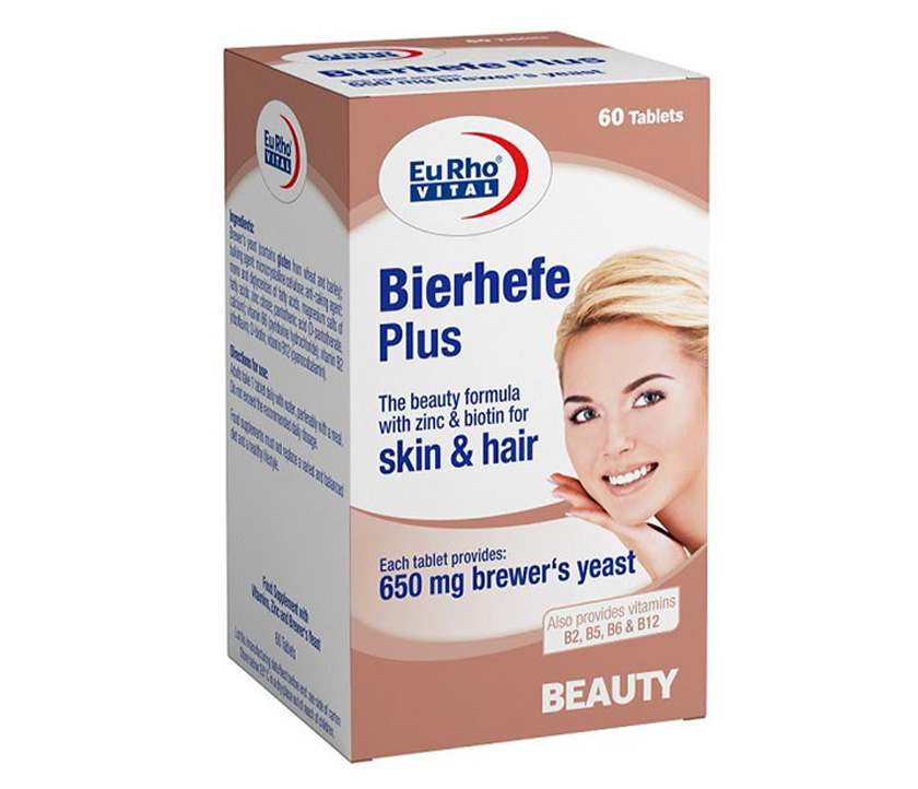 قرص مخمر بیرهف پلاس یوروویتال - 60 عددی