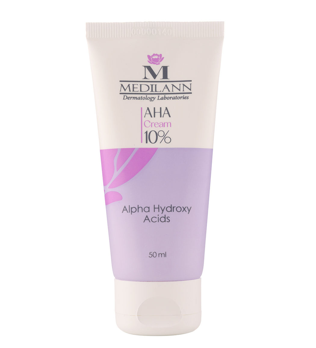 تصویر  کرم لایه بردار 10 AHA مدیلن - 50 میلی لیتر