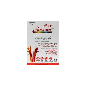 قرص سوپرافر نیچرز اونلی - 30 عددی