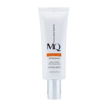 تصویر  کرم ضد آفتاب SPF 50 فاقد چربی ام کیو MQ - بژ طبیعی