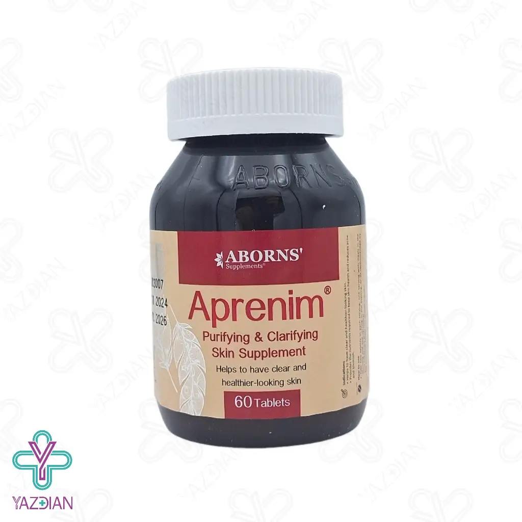 قرص تقویت پوست و مو آپرنیم آبورنز - 60 عددی